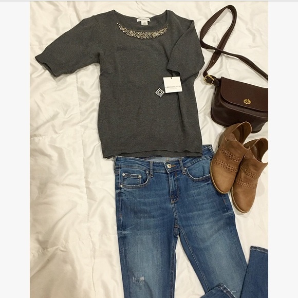 Liz Claiborne Sweaters - Gray Sweater